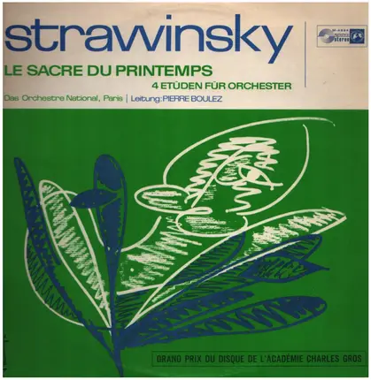 Strawinsky - Le Sacre Du Printemps, Boulez