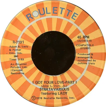 Stratavarious Featuring Lady - I Got Your Love