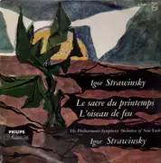 LP - Stravinsky, Orch Philh de New York - LOiseau de feu, le sacre du printemps - minigroove