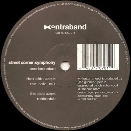 Street Corner Symphony - Condomonium