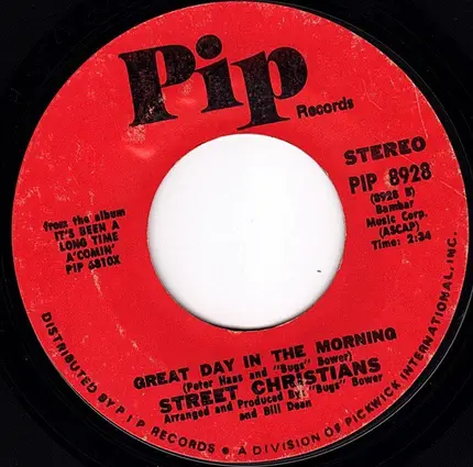 Street Christians - Hey, Did You Give Some Love Today? / Great Day In The Morning