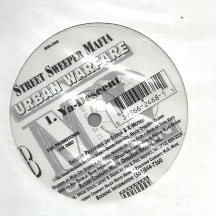 Street Sweeper Mafia Feat. Total Kaos - Real Niggaz / Ya-Descent