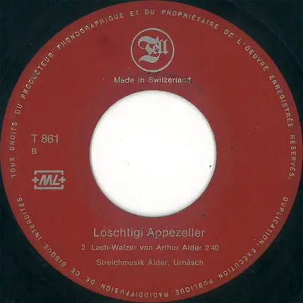 Streichmusik Alder Urnäsch - Loschtigi Appezeller
