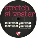 12inch Vinyl Single - Stretch Silvester - What You Want