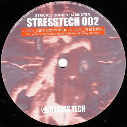 Strickly Doom & DJ Muster - Dark Generation / Real Bass