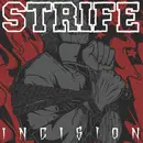 12inch Vinyl Single - Strife - Incision - Red vinyl, single sided,Ltd Ed,  poster