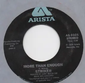 Striker - More Than Enough