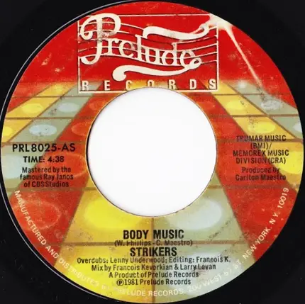 Strikers - Body Music