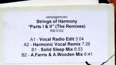 Strings Of Harmony - Parts I & II (The Remixes)