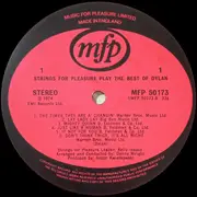 LP - Strings For Pleasure - Strings For Pleasure Play The Best Of Dylan