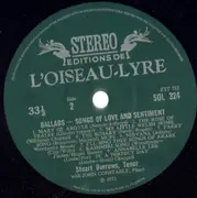 LP - Stuart Burrows • John Constable - Ballads - Songs Of Love And Sentiment