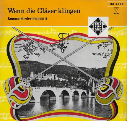Studentenchor Und Großes Unterhaltungsorchester - Wenn Die Gläser Klingen (Kommerslieder-Potpourri)