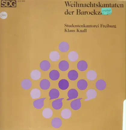 Studentenkantorei Freiburg unter Klaus Knall - Weihnachtskantaten der Barockzeit