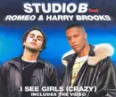 CD Single - Studio B Feat Romeo & Harry Brooks - I See Girls (Crazy)
