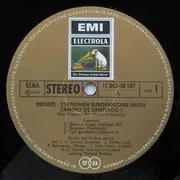 LP - Studio Der Frühen Musik , Thomas Binkley - Camino De Santiago - Eine Pilgerstrase Navarra-Castilla - Inlay