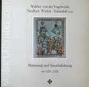 LP - Studio Der Frühen Musik - Minnesang Und Spruchdichtung Um 1200-1320 - gatefold