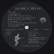 EP - Stunde X - Hey, Du!