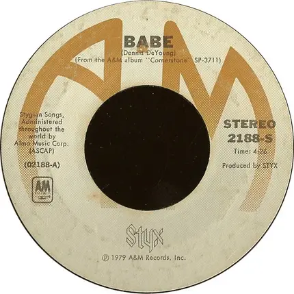 Styx - Babe / I'm O.K.