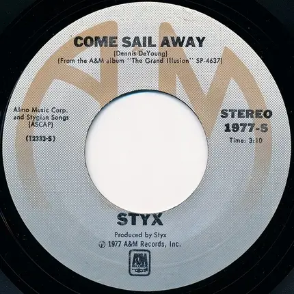 Styx - Come Sail Away / Put Me On