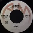 7inch Vinyl Single - Styx - Lorelei / Midnight Ride