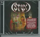 Double CD - Styx - The Grand Illusion / Pieces Of Eight Live