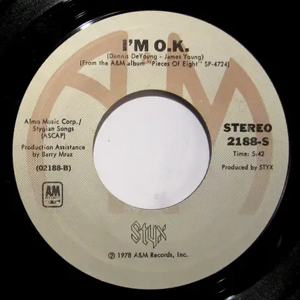 Styx - Babe / I'm O.K.