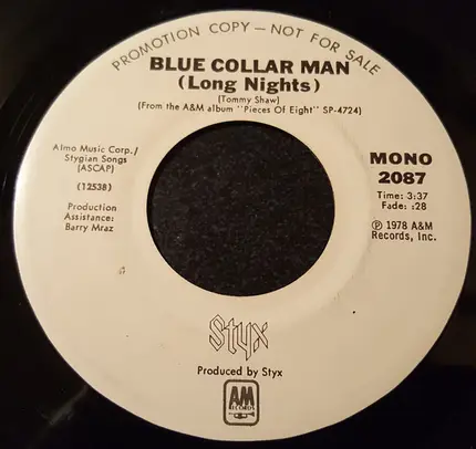 Styx - Blue Collar Man