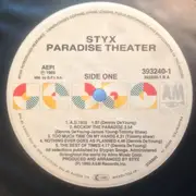 LP - Styx - Paradise Theater