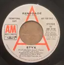 7inch Vinyl Single - Styx - Renegade