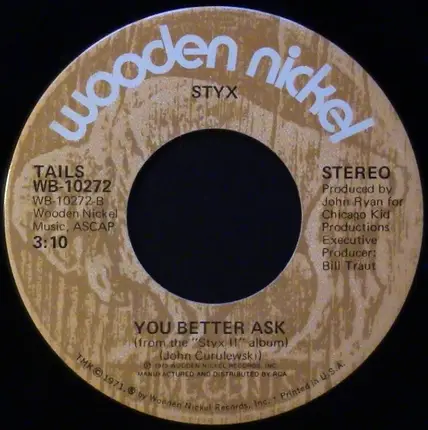 Styx - You Need Love