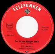 7inch Vinyl Single - Su Kramer - Eine Welt Für Uns Beide