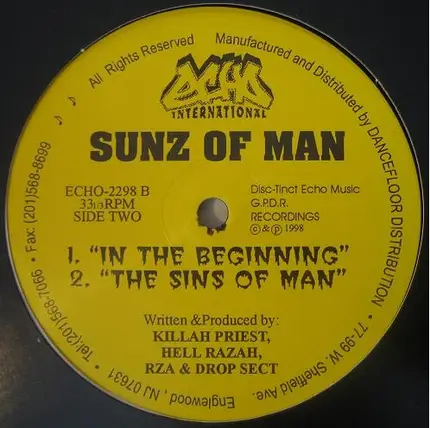 Sunz Of Man - Deep In The Water