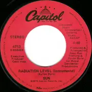 7inch Vinyl Single - Sun - Radiation Level