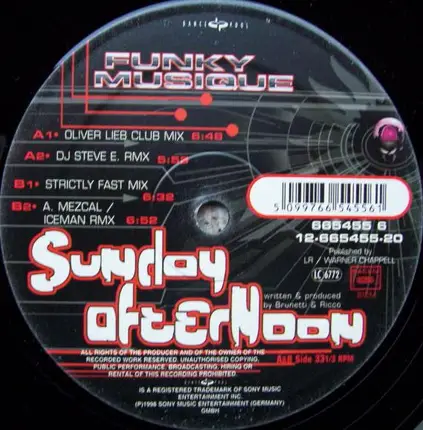Sunday Afternoon - Funky Musique