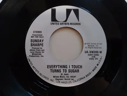 Sunday Sharpe - Everything I Touch Turn To Sugar