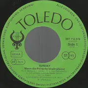 7inch Vinyl Single - Sunday - Wenn Die Peitsche Knallt (Zorro)