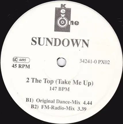 Sundown - 2 The Top (Take Me Up)