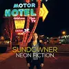 LP - SUNDOWNER - NEON FICTION - AKA CHRIS MCCAUGHAN, SINGER OF THE LAWRENCE ARMS