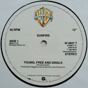 12inch Vinyl Single - Sunfire - Young Free And Single / Shake Your Body / Feet