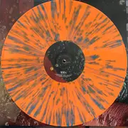LP - Sunflower Bean - Headful Of Sugar - Orange with Blue Splatter vinyl