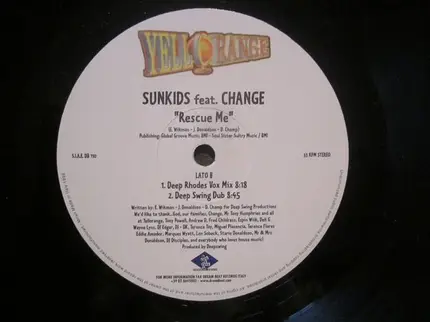 Sunkids Feat. Chance - Rescue Me