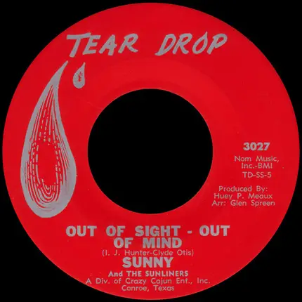 Sunny & The Sunliners - Out Of Sight - Out Of Mind