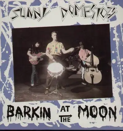 Sunny Domestozs - barking at the moon