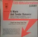 7inch Vinyl Single - Sunny Leslie - A Warm And Tender Romance - Trade Sample