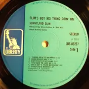 LP - Sunnyland Slim - Slim's Got His Thing Goin' On
