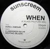 LP - Sunscreem - When (K Klass Phuture Mix)