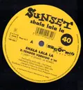 12inch Vinyl Single - Sunset - Shala Lala La