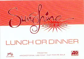 Sunshine Anderson - Lunch Or Dinner