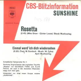 sunshine - Rosetta