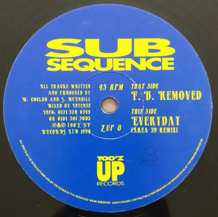 Sub Sequence - F. B. Removed / Everyday